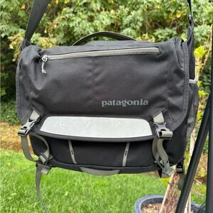 Patagonia Black Messenger Bag